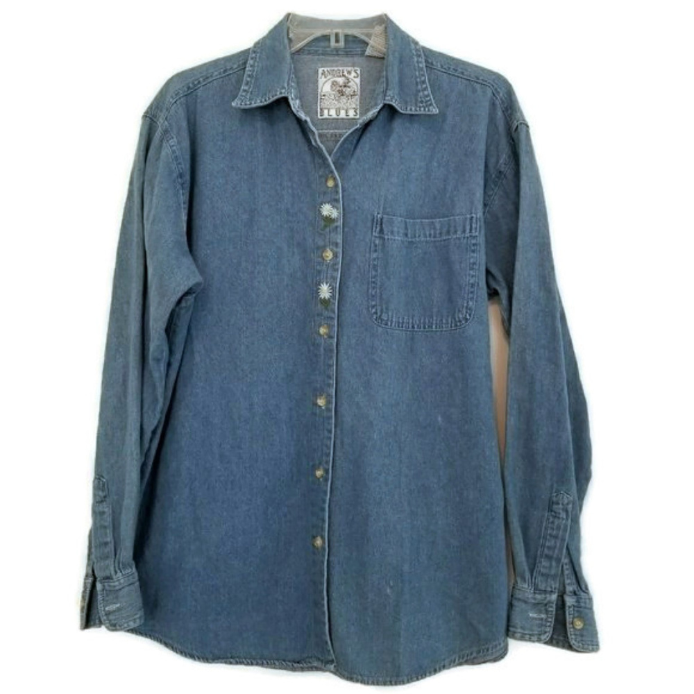 ANDREW'S BLUES JEAN TOP